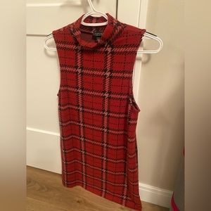 Red/black TopShop Dress size 6, cute for layering!